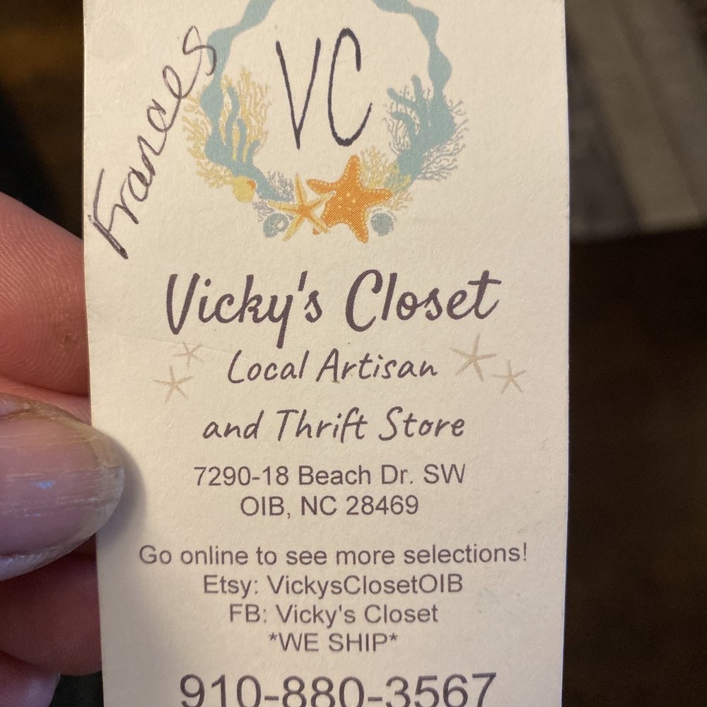 Vicky’s Closet - Thrift Stores Near Me - Ocean Isle Beach, North Carolina Vicky’s Closet - Thrift Stores Near Me - Ocean Isle Beach, North Carolina