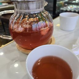 Strawberry mint tea Strawberry mint tea