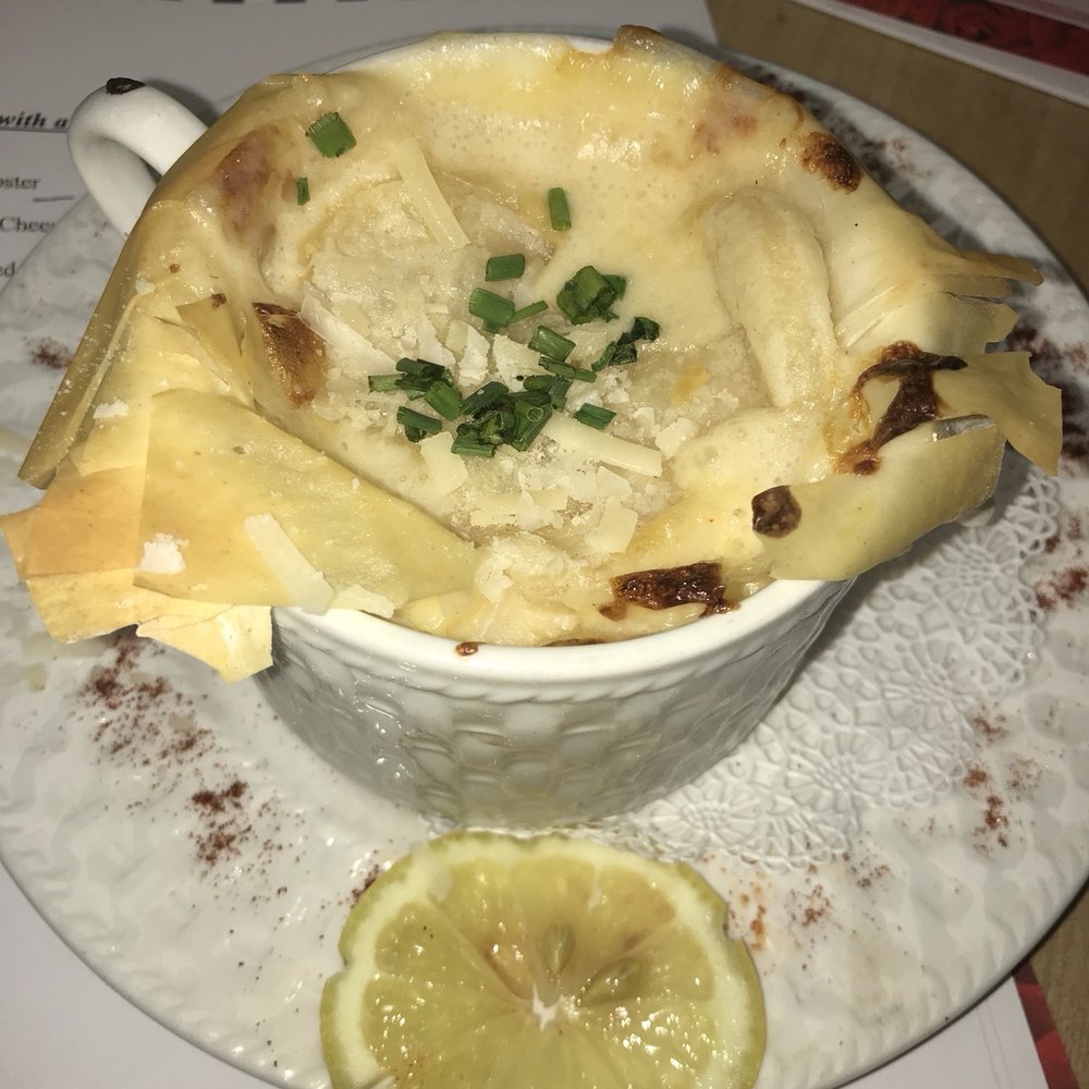 Cooper's Landing - Seafood puff pastry - Hotels Near Me - Clarksville, Virginia