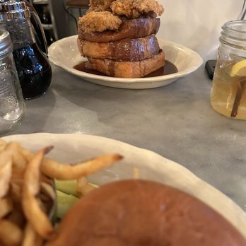Jacob's Pickles - Chicken and waffles - Comfort Food Near Me - New York, New York Jacob's Pickles - Chicken and waffles - Comfort Food Near Me - New York, New York