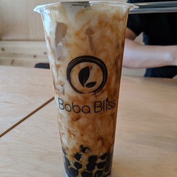 Boba Bliss - Brown Sugar Fresh Milk drink (with oat milk) - Bubble Tea Near Me - Dublin, California Boba Bliss - Brown Sugar Fresh Milk drink (with oat milk) - Bubble Tea Near Me - Dublin, California