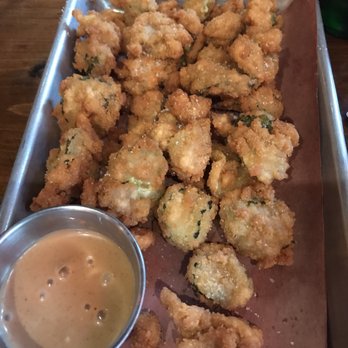 Butcher Bar - Fried pickles - Barbeque Near Me - Astoria, New York