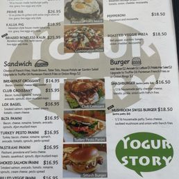 Menu as of 9/26 Menu as of 9/26