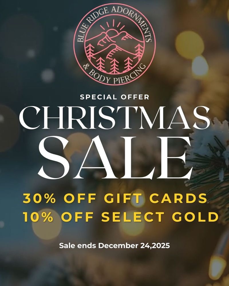 Blue Ridge Adornments & Body piercing Logo