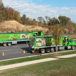 Mulch Solutions - Roadway mulch installations.