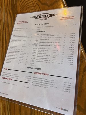 Menu photo 5 Mac's Speed Shop Charlotte, NC Menu photo 5 Mac's Speed Shop Charlotte, NC