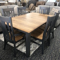Great Rooms Furniture and Mattresses - So many options with Amish Dining!