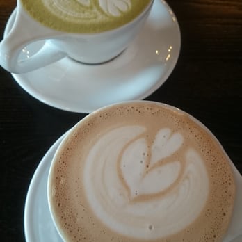 Alchemist Coffee Project - Royal milk tea and match green tea - Coffee & Tea Near Me - Los Angeles, California Alchemist Coffee Project - Royal milk tea and match green tea - Coffee & Tea Near Me - Los Angeles, California