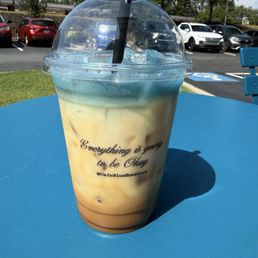 Iced Blue Latte Iced Blue Latte