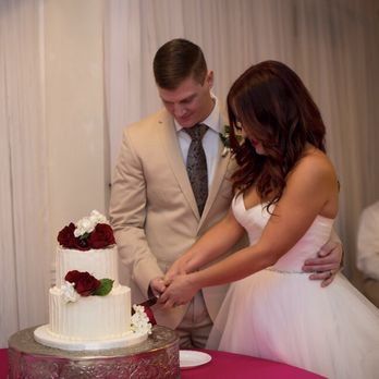 Divine Treats - When you're bride and groom shares their cake cutting pictures!  I love it! - Cupcakes Near Me