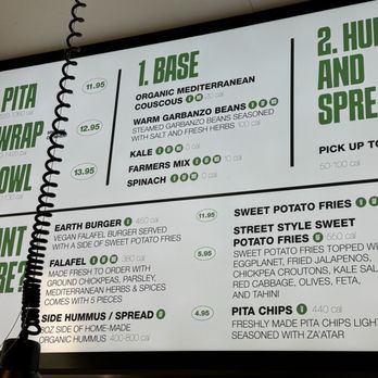 Hummus Republic - Inside Menu - Mediterranean Near Me - Santa Clarita, California