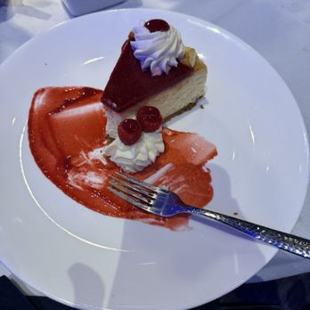 NYY Steak - A raspberry cheese cake that's wonderful!!! - Steakhouses Near Me - Coconut Creek, Florida NYY Steak - A raspberry cheese cake that's wonderful!!! - Steakhouses Near Me - Coconut Creek, Florida