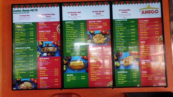 Menu photo 4 El Amigo Restaurant Glendora, CA Menu photo 4 El Amigo Restaurant Glendora, CA