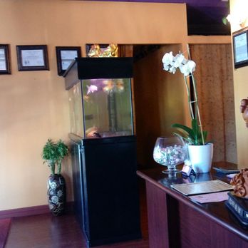 Rivini Salon - Lobby with pretty fish that want some fish decor. - Skin Care Near Me - Long Beach, California Rivini Salon - Lobby with pretty fish that want some fish decor. - Skin Care Near Me - Long Beach, California