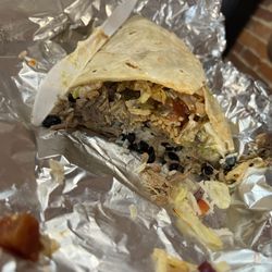Lisa's Legit Burritos - Big Boy burrito with shredded pork
