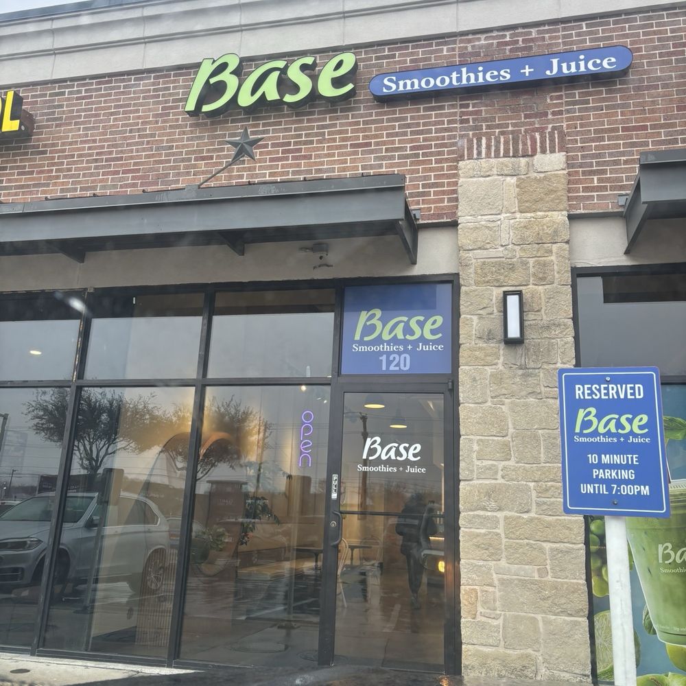 Base Smoothies + Juice - Entrance - Juice Bars & Smoothies Near Me - Frisco, Texas
