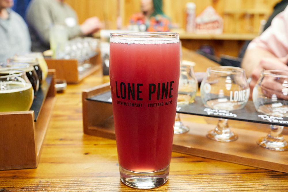 Food from Lone Pine Brewing