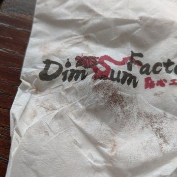 Dim Sum Factory - Horsham - THIS. IS. GROSS. (after I wiped the cups.. notice the sesame seed on top left part of the napkin) - Shanghainese Near Me - Horsham, Pennsylvania