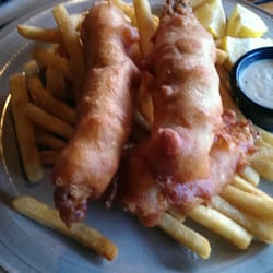 Albion Hotel - Beer battered fish and chips