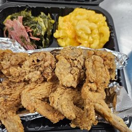 Fried Chicken Wings (4) Dinner