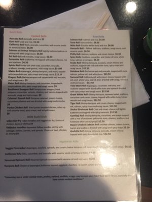 Menu photo 1 Shokai Sushi Fairfield, IA Menu photo 1 Shokai Sushi Fairfield, IA
