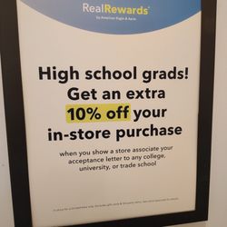 American Eagle Outfitters - Great idea.