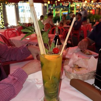 Hosteria Romana - Passion fruit Mojito - Italian Near Me - Miami Beach, Florida