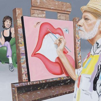 The Ruby Mazur Gallery - When Mick came into my Studio in New York, he said - I want something that kind of looks like me, but doesn't really look like me ... - Art Galleries Near Me - Urban Honolulu, Hawaii The Ruby Mazur Gallery - When Mick came into my Studio in New York, he said - I want something that kind of looks like me, but doesn't really look like me ... - Art Galleries Near Me - Urban Honolulu, Hawaii