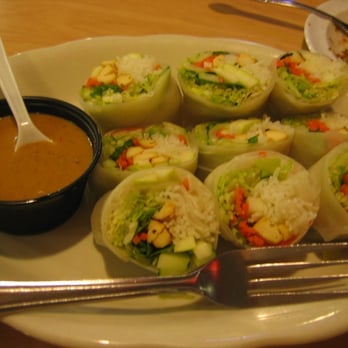 Noodle World - Chicken Satay Handrolls with Peanut Sauce - Chinese Near Me - Alhambra, California Noodle World - Chicken Satay Handrolls with Peanut Sauce - Chinese Near Me - Alhambra, California