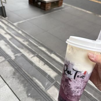 Rui Tea - Black Grape Cheese 芝芝黑提 - Bubble Tea Near Me - Jersey City, New Jersey