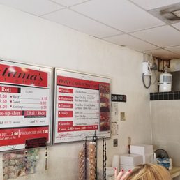 Menu board Menu board
