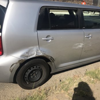 Corona Auto Body - Before they worked their magic. I know it's not that bad. - Auto Repair Near Me - Corona, California Corona Auto Body - Before they worked their magic. I know it's not that bad. - Auto Repair Near Me - Corona, California