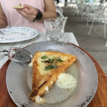 Avli Taverna - Flaming saganaki - Greek Near Me - Chicago, Illinois