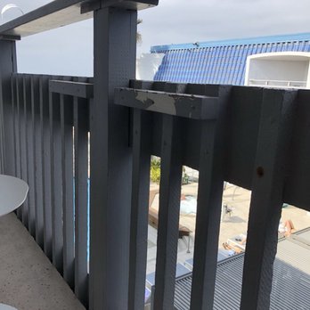 The Wayfarer San Diego - Sitting on the balcony to have coffee (no view lol) - San Diego, CA
