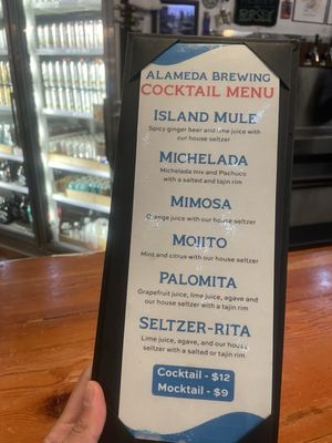 Menu photo 1 Alameda Brewing Alameda, CA