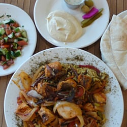 Taiim Falafel Shack - Taiim's Chicken Shish Kebab Platter