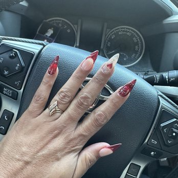 Gummme Nails & Spa - GelX Valentine nails. Thank you Heidi. - Nail Salons Near Me - Bellflower, California Gummme Nails & Spa - GelX Valentine nails. Thank you Heidi. - Nail Salons Near Me - Bellflower, California