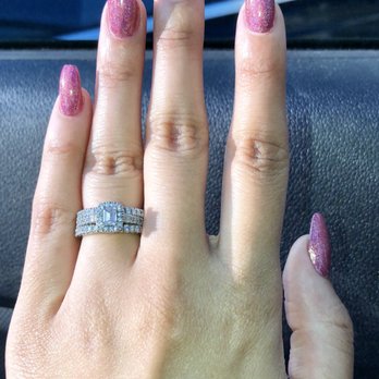 California Nails - Hologram Gel Nails! I love this color!! Cindy does a phenomenal job - Nail Salons Near Me - Cary, North Carolina