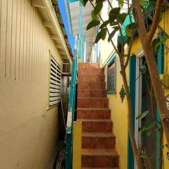 Sol Casita - Stairs leading up to the second level of Sol Casita. - Guest Houses Near Me - Cabo Rojo, Puerto Rico