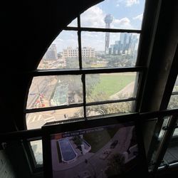 JFK Memorial - The floor that the shots were fired from.