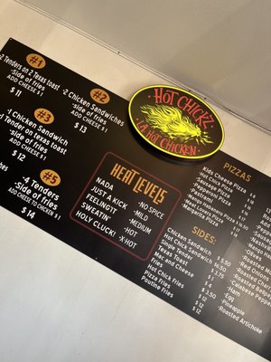 Menu photo 8 Hot Chickz La Puente, CA