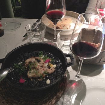 La Primera - Squid ink risotto - Signature Cuisine Near Me - Madrid, M