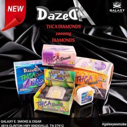 Galaxy E Smoke & Cigar - DAZEDA-2000mg-THCA-DIAMONDS