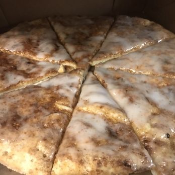 Chicago's Pizza - Dessert Pizza - soft-baked dough, buttered, topped with cinnamon/sugar, and covered in vanilla icing. - Pizza Near Me - Mitchell, Indiana
