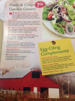 Menu photo 7 Eggbert's Bartlesville, OK