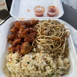 Sweet & Sour Chicken Chicken Chow Mien Pork Fried Rice
