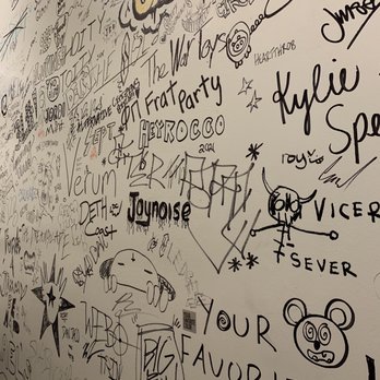 The Haven - a wall covered in graffiti - Music Venues Near Me - Pomona, California