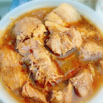 Kusina Ni Tess - Pork Adobo (Available at 10am), really good! A bit salty though. - Filipino Near Me - San Francisco, California