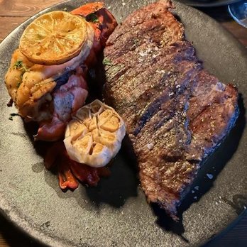 The Falls At Blue Ridge - Skirt Steak with poached lobster (add-on). - Diners Near Me - Ellijay, Georgia