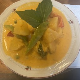 Shrimp and pineapple curry!